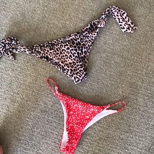 Shaun bikini bottoms never worn